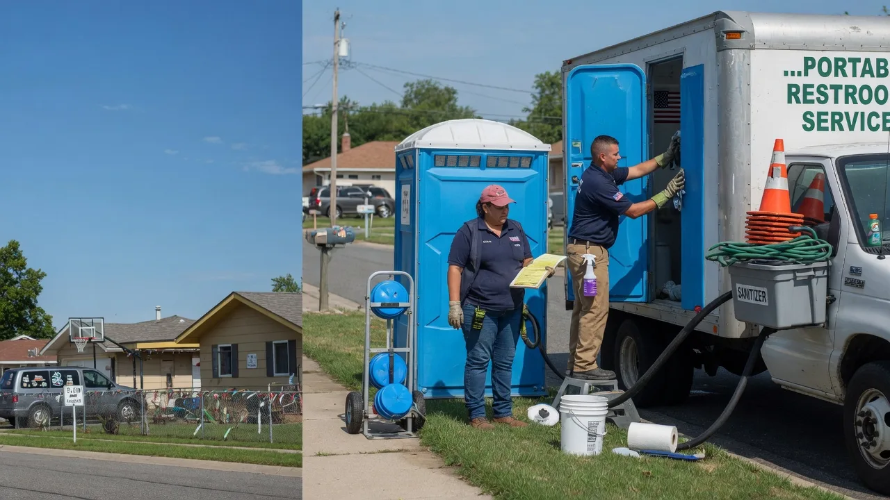Portable Toilet Rental in Sanford, MI near me